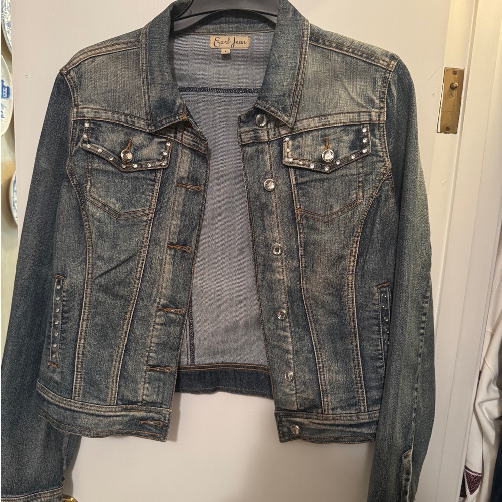 Earl Jeans Classic Blue Denim Jacket